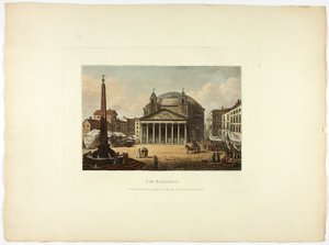 Le Panthéon, planche vingt-six des Ruines de Rome
