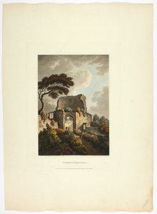 Tour de Pignattara, planche vingt-deux des Ruines de Rome - M. Dubourg