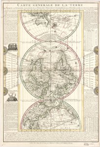 Carte générale de la terre