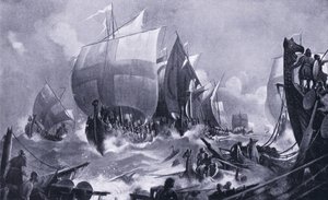 La bataille de la rivière Helge en 1025, années 1920
