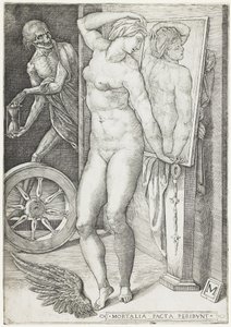 La mort surprenant une femme, vers 1490-1540 - M Master
