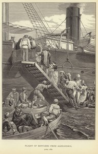 Fuite des réfugiés d