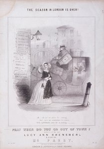 Quai du Pont de Londres, Londres, vers 1840