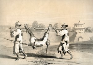 Croquis du mur le matin après la grande attaque, Chine, vers 1860