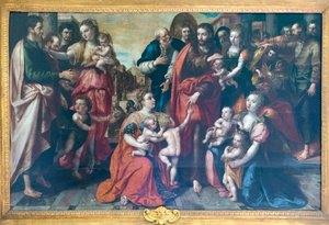 Jésus parmi les enfants - Maarten de Vos