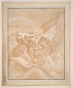 Jonas jeté par-dessus bord - Maarten de Vos