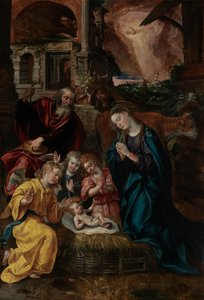 La Naissance du Christ - Maarten de Vos