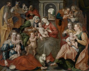 La Famille de Sainte Anne - Maarten de Vos