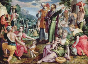 La Récolte de la manne, 1602