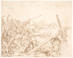 Fiat voluntas tua (que ta volonté soit faite) - Maarten van Heemskerck