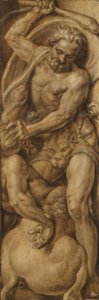 Hercule détruisant le centaure Nessus