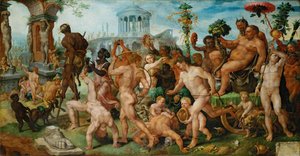 Le Triomphe de Bacchus, vers 1536 - Maarten van Heemskerck