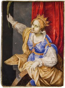 Artemisia Gentileschi en Sainte Catherine d