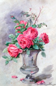 Vase de fleurs - Madeleine Jeanne Lemaire