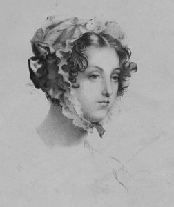 Femme portant un bonnet, années 1820 - Mademoiselle Formentin