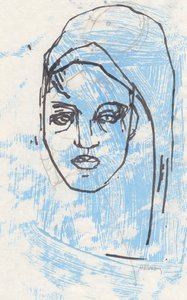 Sketchbook 32, 2025 (peinture à la détrempe, fusain sur papier)