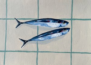 Deux poissons bleus - Madison Phipps