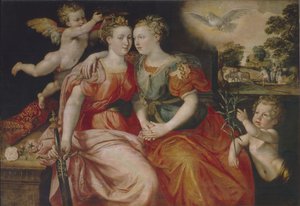 Allégorie de la paix et de la justice - Maerten Vos de