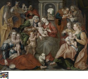 La famille de Sainte Anne