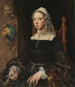 Portrait de Machtelt Suijs, vers 1540-45 - Maerten van Heemskerck