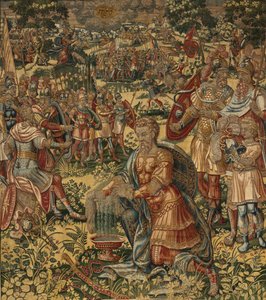 Histoire de Gédéon, fin du XVIe siècle (soie et laine) - Maerten van Heemskerck
