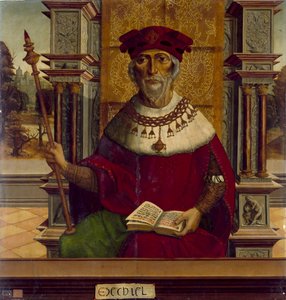 Le Prophète Ézéchiel - Maestro de Becerril