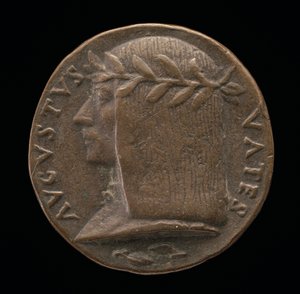 Augusto da Udine Publio Augusto Graziani, poète et astrologue [avers], vers 1519 - Maffeo Olivieri