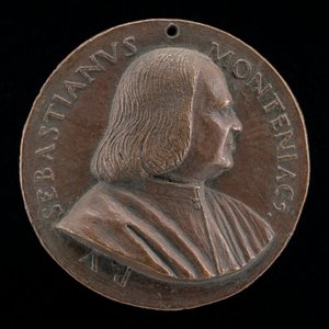 Sebastiano Montagnacco, mort en 1540, patricien vénitien [avers], 1520-1530 - Maffeo Olivieri