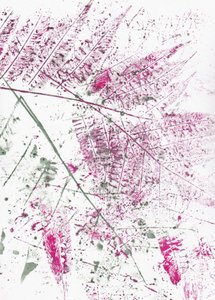 Feuilles de fougère abstraites