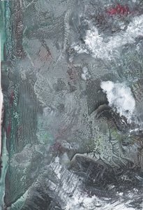 Flux abstrait sombre - Maira Ribena