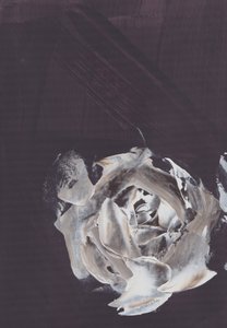 Rose abstraite sombre - Maira Ribena