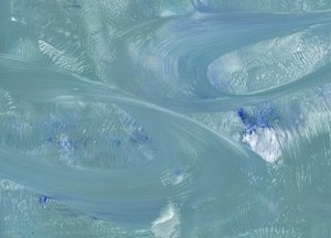 Flux dynamique bleu sarcelle