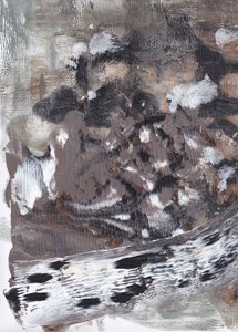 Abstraction aux textures terreuses