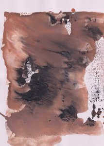 Abstrait fluide et terreux