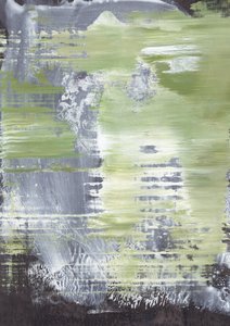 Couches de vert fluide