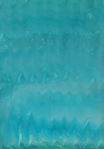Mouvement fluide bleu sarcelle