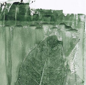 Impression de feuille verte - Maira Ribena
