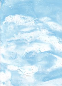 Flux abstrait bleu pâle