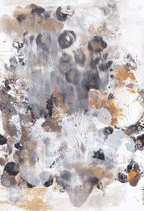 Gris doré texturé, motif abstrait