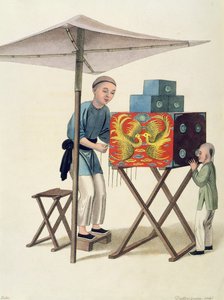 Un homme avec un raree-show, planche 10 de 