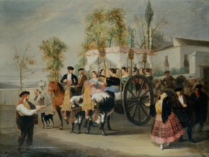 Une Procession - Manuel Cabral y Aguado Bejarano