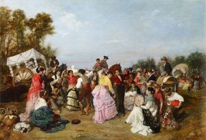 À la Pèlerinage de Torrijos - Manuel Cabral y Aguado Bejarano