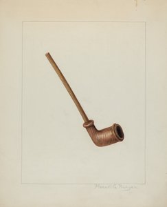 Pipe en terre, c. 1938 - Manuel G. Runyan