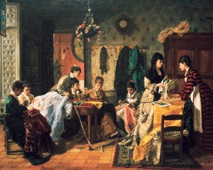 Atelier de couturière - Manuel García Hispaleto