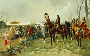La procession - Manuel Lopez y Picolo