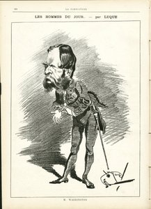 Illustration de Manuel Luque (1854-1919) dans La Caricature (1880)