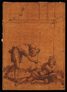 Cymon et Iphigénie - Marcantonio Raimondi