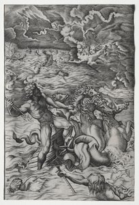 Neptune calmant la tempête qu