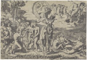Le Jugement de Paris - Marcantonio Raimondi