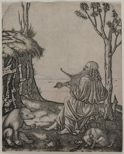 Orphée charmant les animaux - Marcantonio Raimondi